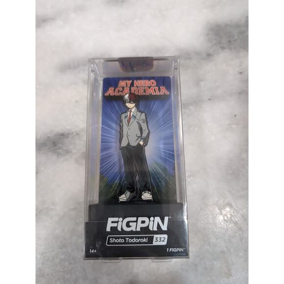 FiGPiN #332, My Hero Academia Shoto Todoroki School Outfit, Premium Case, Unlock - Picture 1 of 5
